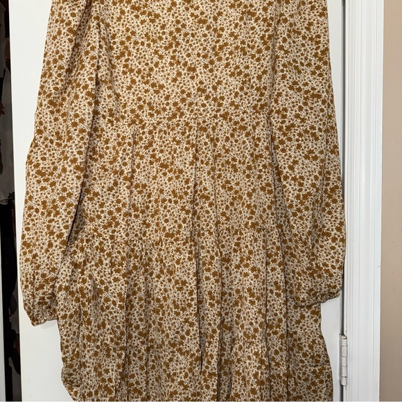 JJs House Yellow Floral Long Sleeve Dress - Picture 4 of 6